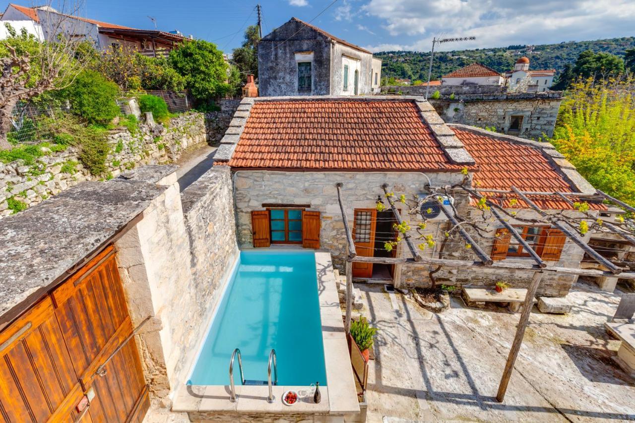 Traditional Home Vereniki With Heated Pool - By Apokoronas Villas Gavalochori Esterno foto