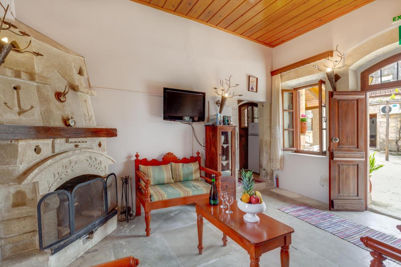 Traditional Home Vereniki With Heated Pool - By Apokoronas Villas Gavalochori Esterno foto