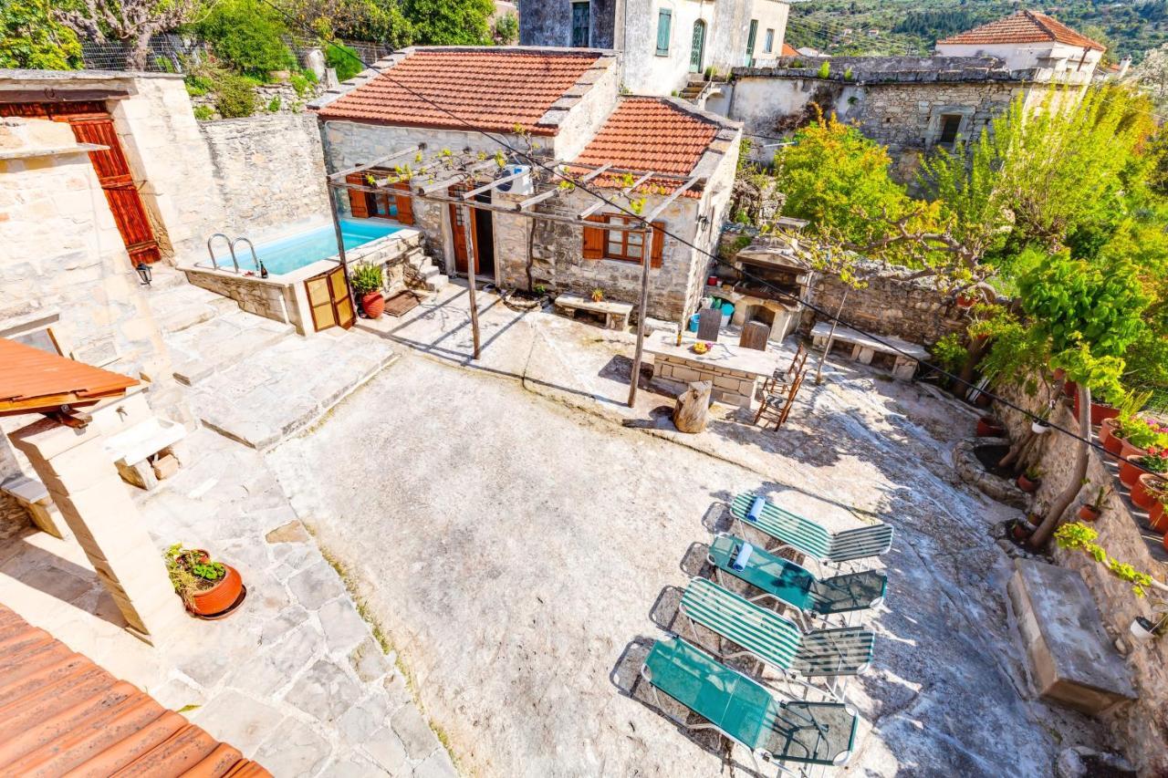 Traditional Home Vereniki With Heated Pool - By Apokoronas Villas Gavalochori Esterno foto